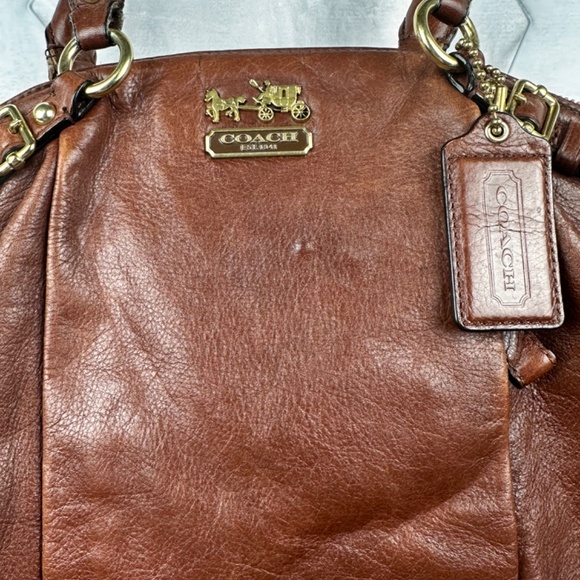 Authentic Coach Leather Bag - Picture 3 of 12